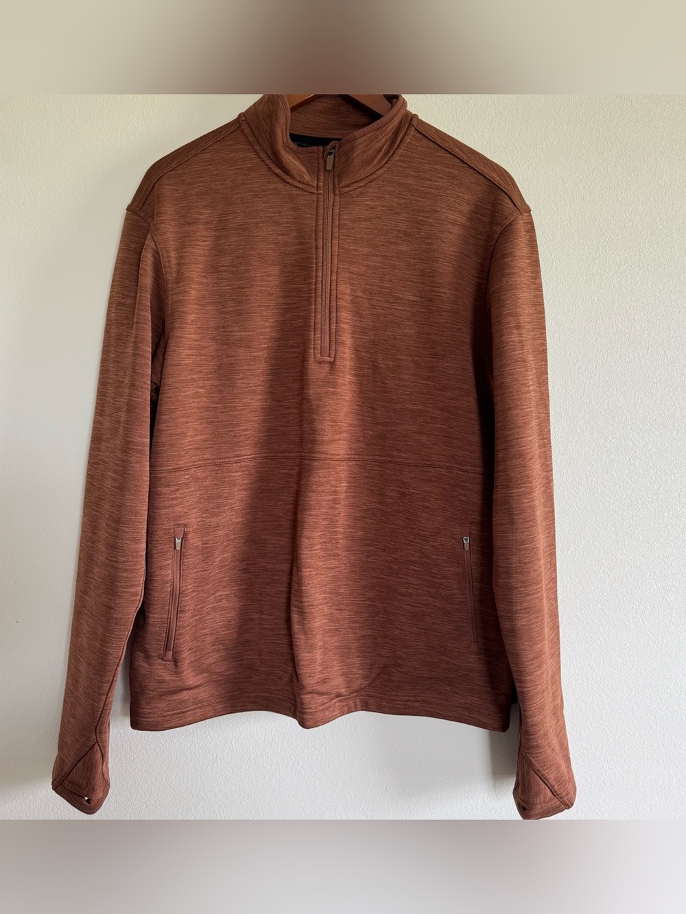 Men's Snagstop Half Zip Mock Neck Sweatshirt M